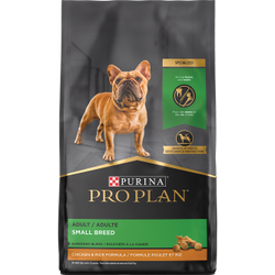 Fórmula de pollo y arroz en trozos mezclados para razas pequeñas Purina Pro Plan Complete Essentials