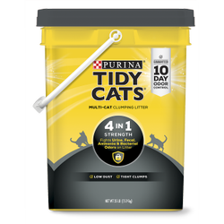 Balde de arena aglomerante Tidy Cats 4 In 1