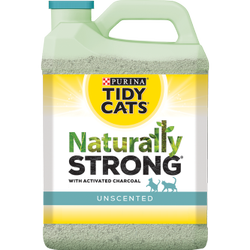 Paquete de arena sin perfume para gatos Tidy Cats Naturally Strong