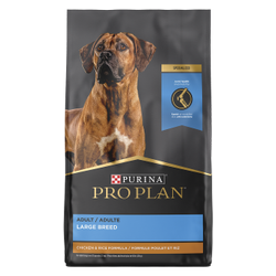 Fórmula de pollo y arroz para adultos de razas grandes de Pro Plan