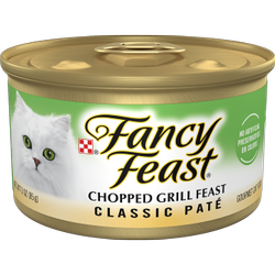 Alimento húmedo <i>gourmet</i> para gatos Fancy Feast Classic de paté de carne picada asada