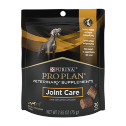 Suplementos veterinarios Joint care de Purina Pro Plan suplemento canino para las articulaciones