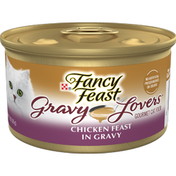 Fancy Feast® Gravy Lovers™ Chicken Wet Cat Food in a Grilled Chicken Flavor Gravy