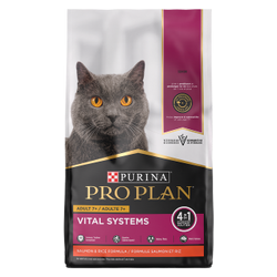 Purina Pro Plan Vital Systems Salmon and Rice Formula Senior Cat Food Dry 4-in-1 Formula