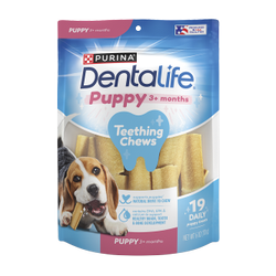 DentaLife Puppy Teething Chews package.