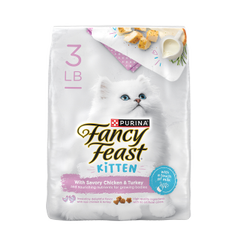 Fancy Feast Kitten With Savory Chicken and Turkey Kitten Dry Food Packshot