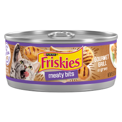 Friskies Meaty Bits Gourmet Grill in Gravy Wet Cat Food