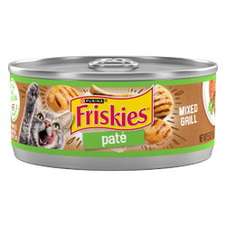 Alimento húmedo para gatos Friskies paté de parrilla mixta