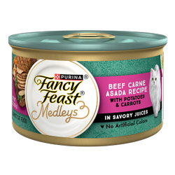 Fancy Feast Medleys Beef Carne Asada with Potatoes and Carrots in Savory Juices Wet Cat Food