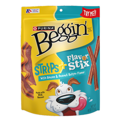 Beggin' Dog Treats Bacon & Peanut Butter Flavor Stix Dog Treats