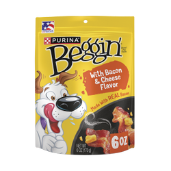 Beggin' Dog Treats With Bacon & Cheese Flavor
