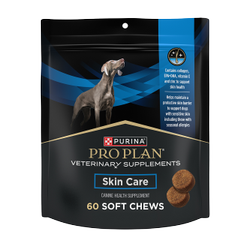 Purina Pro Plan Veterinary Supplements skin care soft chews 60 count