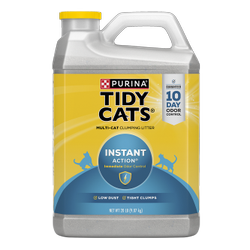 Tidy Cats Instant Action Multi-Cat Clumping Litter 20 lb. jug.