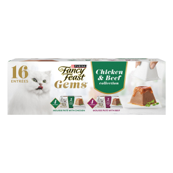 Colección de Gems de pollo y carne de Fancy Feast