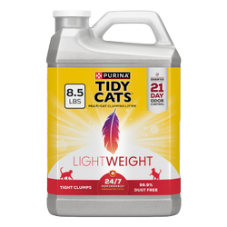Tidy Cats LightWeight 24/7 Performance Odor Control Multi-Cat Clumping Litter package