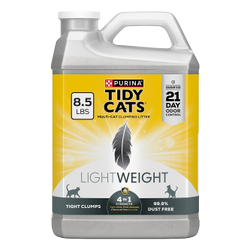 Tidy Cats LightWeight 4-In-1 Strenth Odor Control Multi-Cat Clumping Litter package