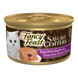 fancy feast savory centers beef