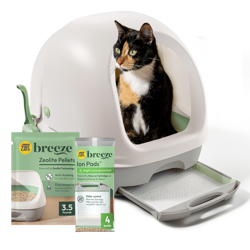 Sistema de caja de Litter cubierta Tidy Cats Breeze.