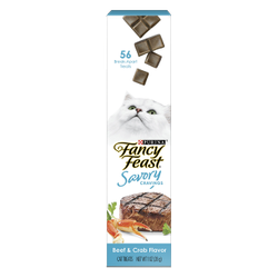 savory cravings beef crab cat food treat