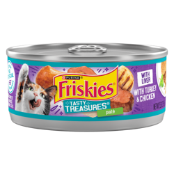 Purina Friskies Comida Húmeda para Gatos Tesoros Sabrosos con Pavo y Hígado en Salsa