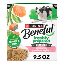 Beneful Freshly Prepared Classics Salmon Dinner package