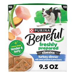 Beneful Freshly Prepared Classics Turkey Dinner package