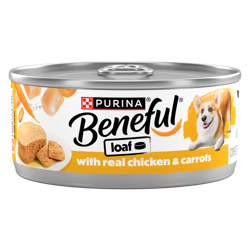 Purina Beneful With Real Chicken and Carrots Wet Dog Food Loaf