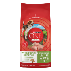 Purina ONE +Plus Soporte Total para el Cuerpo Comida Seca para Perros con Pollo