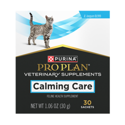 Bolsa de Pro Plan Veterinary Supplements Calming Care suplemento para la ansiedad felina.