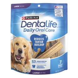 cuidado bucal diario de perros grandes dentalife