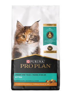 Alimento con trozos de pollo y arroz Purina Pro Plan para gatitos en desarrollo