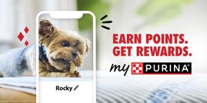 Earn Points. Get Rewards with myPurina app