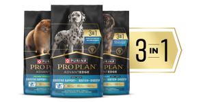 Pro Plan AdvantEDGE Digestive Support+ 3-in-1 dry dog food