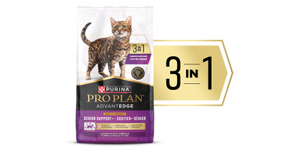 Pro Plan AdvantEDGE Senior Support+ 3-in-1 dry cat food