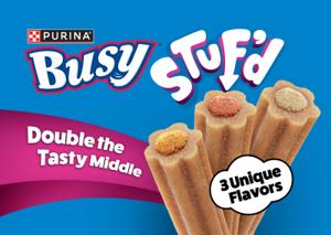 New Busy Stuf’d in 3 unique flavors.