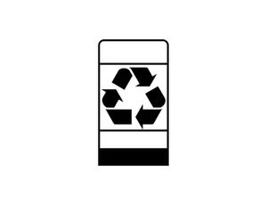 Recycling icon.