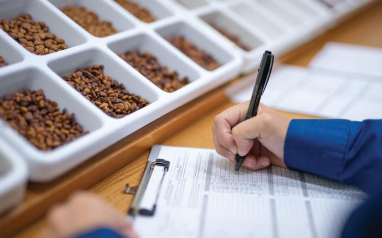 Quality assurance review of pet food samples and product testing process.