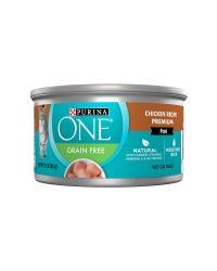 Alimento húmedo sin cereales para gatos con pollo Purina ONE®