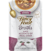 Fancy Feast Broths Wet Cat Food Complement With Seafood Bisque and Accents of Real Crab