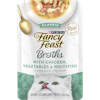 Purina Fancy Feast Broths Wet Cat Food Broth Classic Complement Chicken, Vegetables and Whitefish