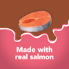 made with real salmon