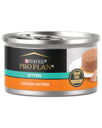 pro plan kitten chicken grain free wet cat food