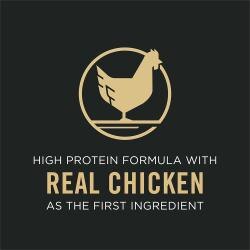 High Protein Formula with Real Chicken as the first ingredient 