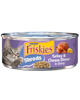Alimento húmedo para gatos Friskies Tiras de pavo y queso en salsa preparada con jugo de cocción