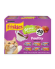 Friskies Gravy Pleasers Poultry Wet Cat Food 48 Ct Variety Pack