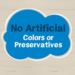 no artificial colors or preservatives