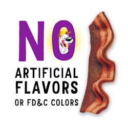sin saborizantes ni colorantes artificiales según la Ley Federal de Alimentos, Medicamentos y Cosméticos (Federal Food, Drug, and Cosmetic Act, FD&C)