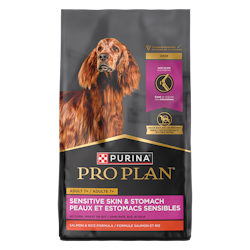 Pro Plan Adult 7+ Sensitive Skin And Stomach Salmon And Rice Senior Dry Dog Food