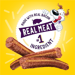 Made with real bacon. Real meat #1 ingredient.