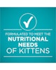 Meets the nutritional needs of cats